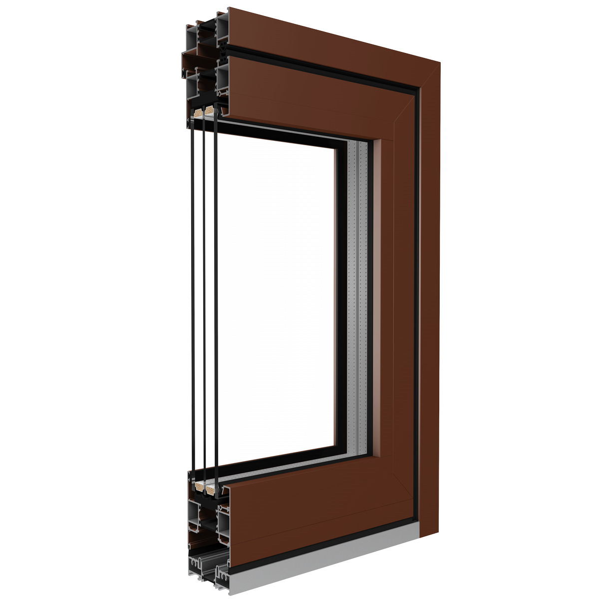MB-86 Fold Line HD aluminium folding terrace door system