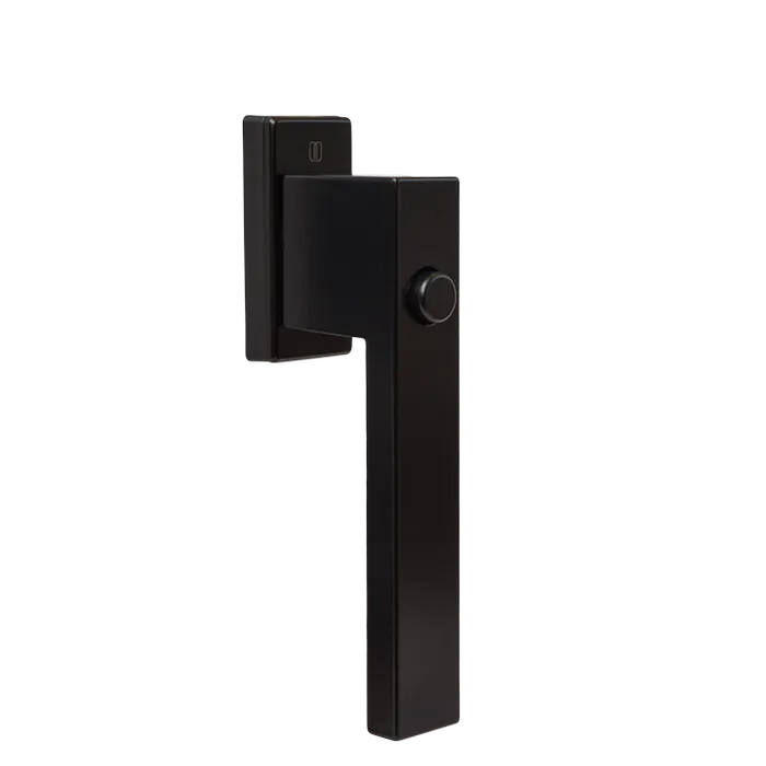 Dublin with button — Matte black (RAL 9005)